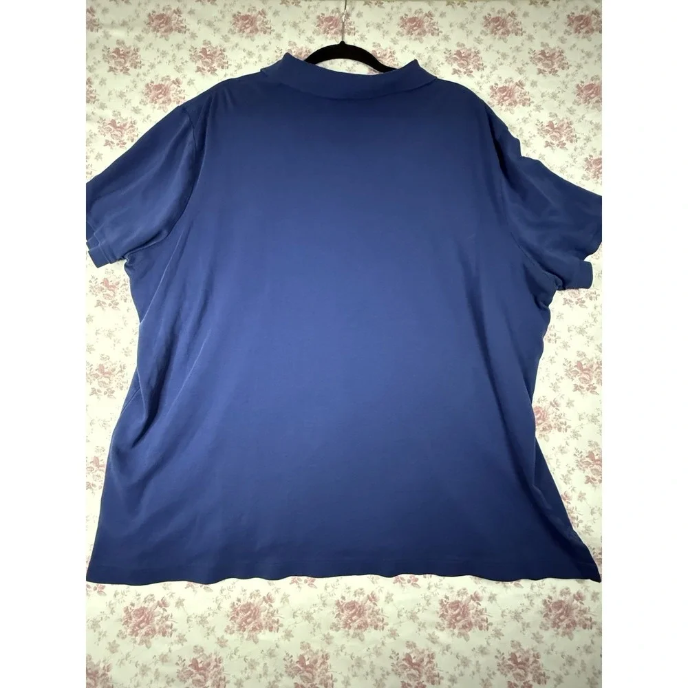 Polo Ralph Lauren Blue Polo Shirt Men's XXL Classic Fit Big Pony Logo
